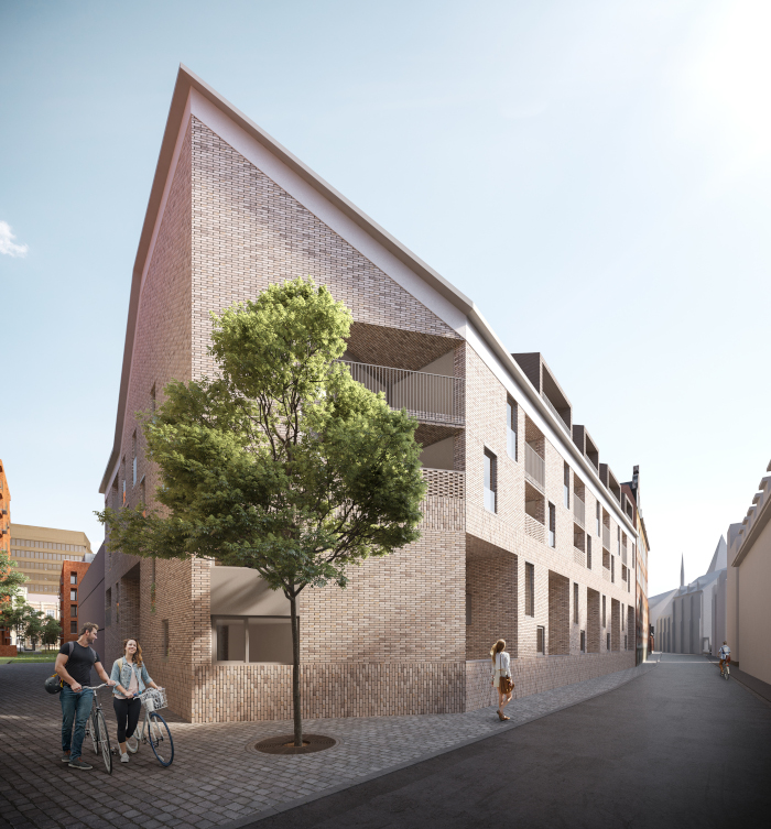 Dijledal bouwt 20 nieuwe sociale huurwoningen op de Hertogensite  