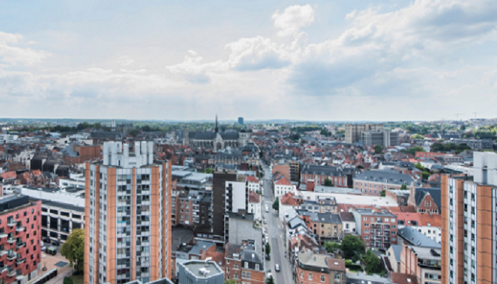 Stad Leuven panorama